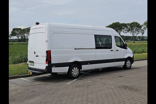 Mercedes-Benz Sprinter 317 L3H2, dubbele cabine,automaat, airco, LED, mbux, navi, camera, trekhaak