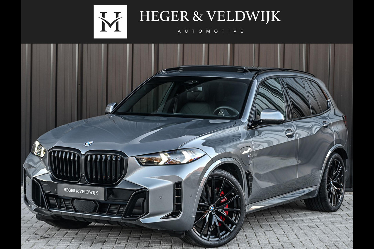 BMW X5 xDrive50e M-Sport Pro | Panoramadak | Harman/Kardon | HUD | Masagge + Ventilatie | 360 Camera | Active Cruise | Iconic Glow | Ambiance Interieur | Comfort Access | Soft-Close |