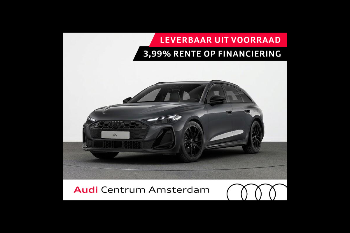 Audi A5 Avant s edition e-hybrid 299 pk | Techniek pakket plus | Trekhaak elektrisch | Bekleding leder | Optiek zwart pakket |