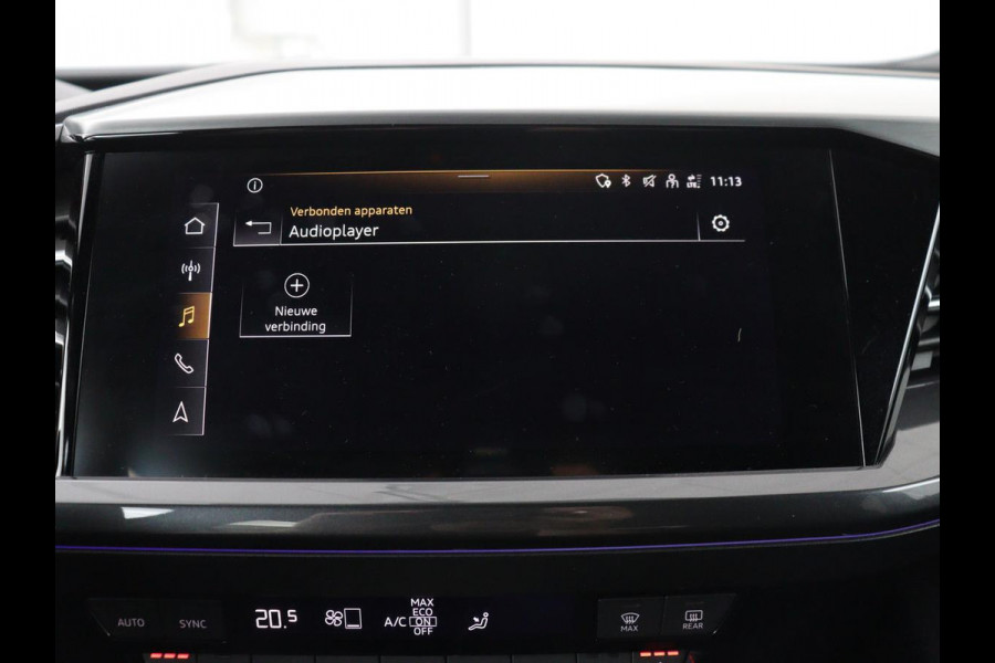 Audi Q4 e-tron 40 Launch edition S Competition 77 kWh | SOH 92,1% | Half leder | Stoelverwarming | Carplay | Adaptive cruise | Climate control | Camera | Park assist | Trekhaak