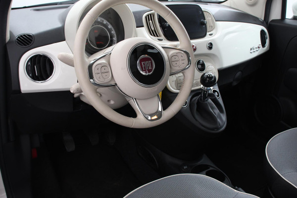 Fiat 500C 1.0 69pk Hybrid Lounge Plus Climate Control Navigatie Apple Carplay/Android Auto Parkeersensor achter Cruise Control Airco