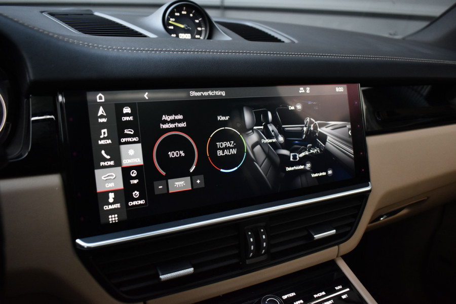 Porsche Cayenne 3.0 E-Hybrid 462pk Sport Chrono | Pano | Trekhaak | 360 Camera | Bose | Stuurverwarming | Luchtvering | Orig. NL |