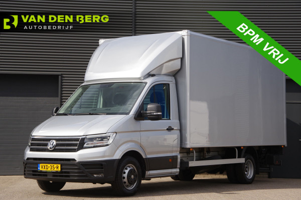Volkswagen Crafter 50 2.0 TDI N1! DUBBELLUCHT BAKWAGEN, 1000KG LAADKLEP, 164PK AUT. LED, GEVEERDE STOEL, NAVI, CRUISE, AIRCO, VOORRUIT VERWARMING,