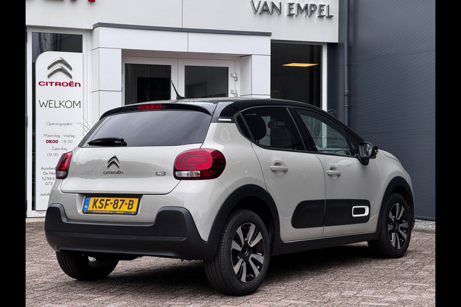 Citroën C3 1.2 PureTech Shine | Parkeersensoren | Navi by App | Stoelverwarming | Climate Control | Cruise Control