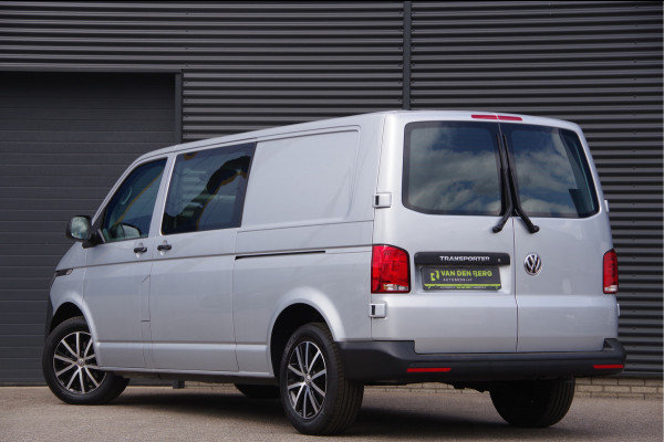 Volkswagen Transporter 2.0 TDI L2 DC-5P, 150PK AUT. LED, 2X SCHUIFDEUR, STOELVERWARMING, STANDKACHEL, AIRCO, DUBBELE CABINE, DUBBEL CABINE