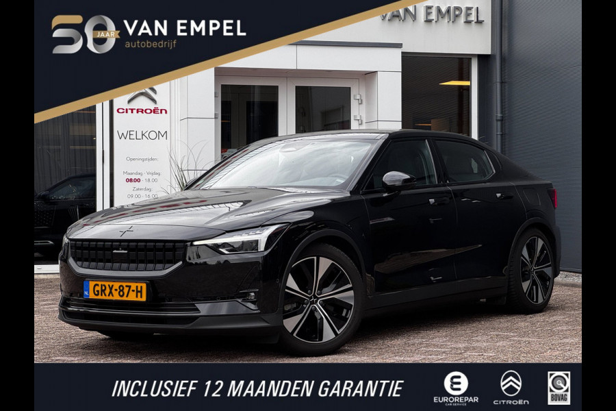 Polestar 2 Long Range Dual Motor 82 kWh | 95 % SOH | Pano | Trekhaak | 360 Camera | Winter Pack | Memory