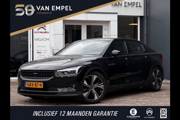 Polestar 2 Long Range Dual Motor 82 kWh | 95 % SOH | Pano | Trekhaak | 360 Camera | Winter Pack | Memory