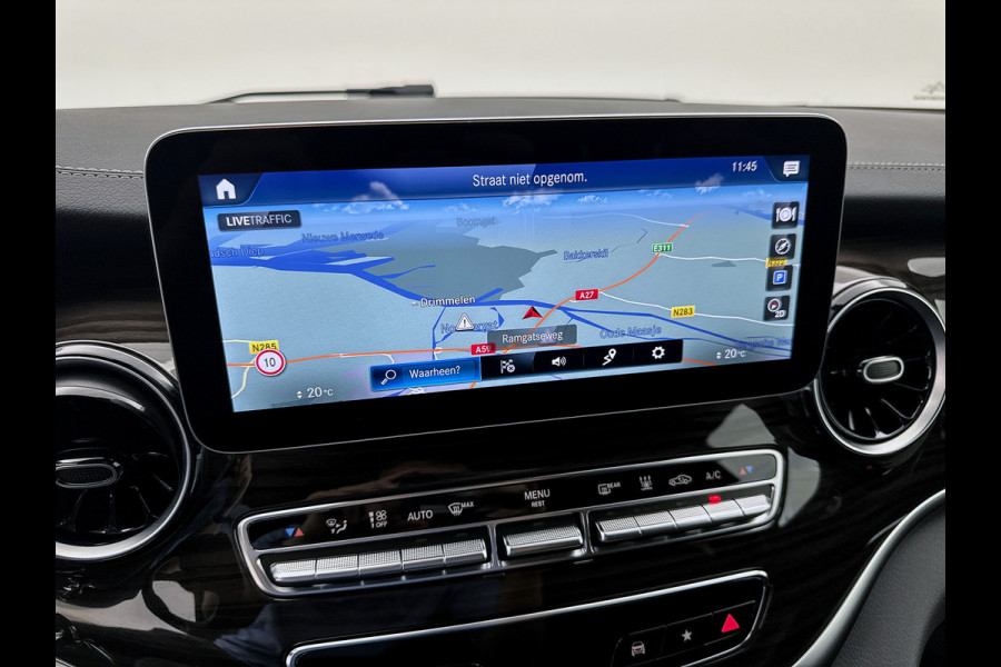 Mercedes-Benz V-Klasse 300d 4-MATIC Extra Lang Avantgarde VIP Edition Nappa leder Memory seats Koelkast Luchtvering Peronenvervoer