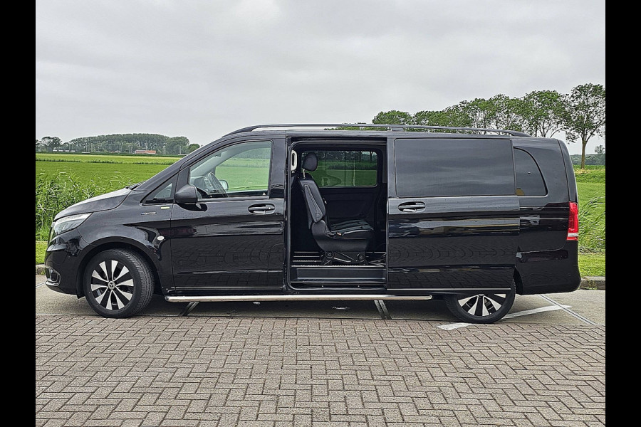 Mercedes-Benz EVITO TOURER PRO L3 90 kWh L3 9 persoons XL WLTP 368 km snelladen clima org NL dubbele schuifdeur carplay BPM-vrij