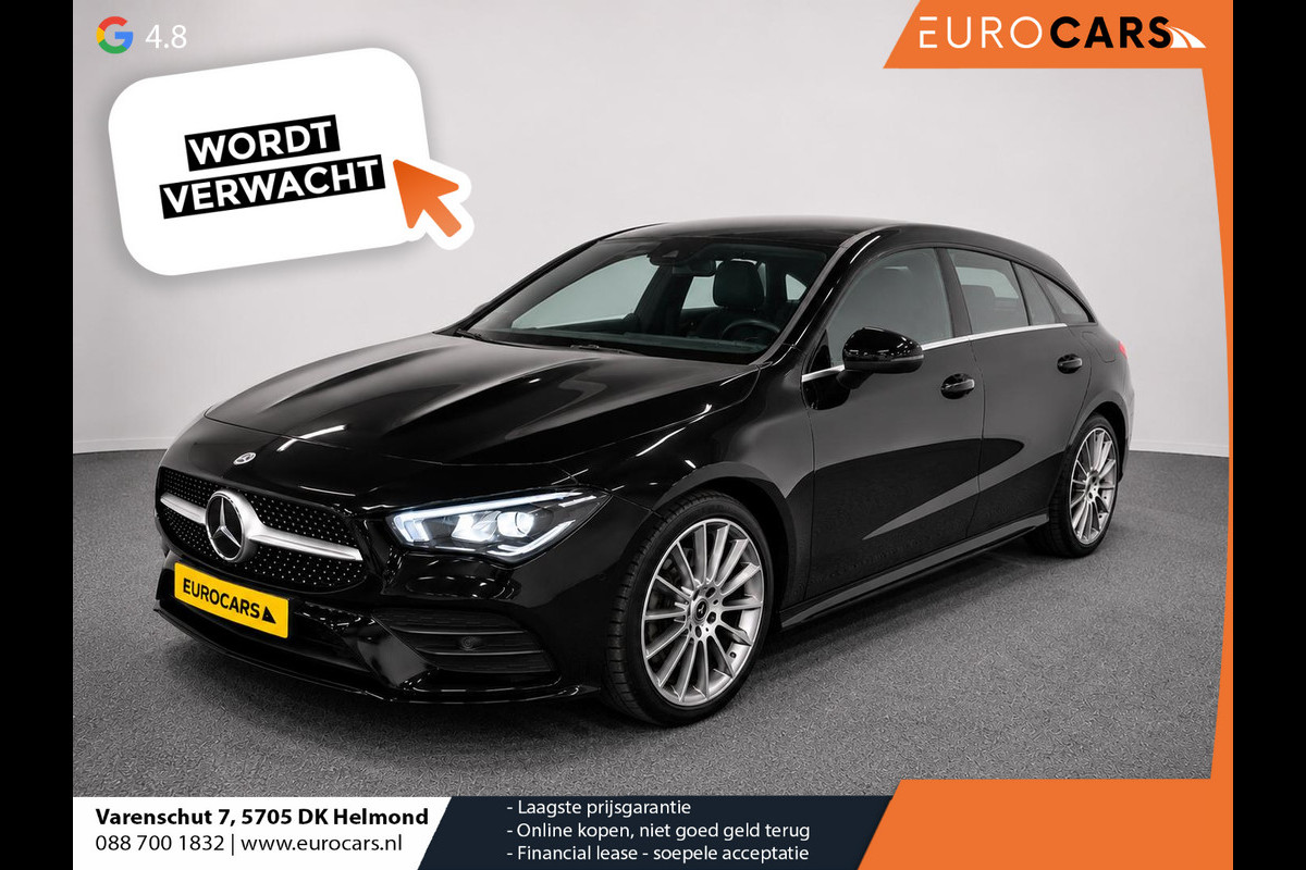 Mercedes-Benz CLA-Klasse Shooting Brake 250 e AMG Limited PHEV 218 pk  19” AMG  Leder/Alcantara DINAMICA PDC VA+Camera Navi CarPlay Stoelverwarming Sfeerverlichting Elektrische achterklep Wireless charging