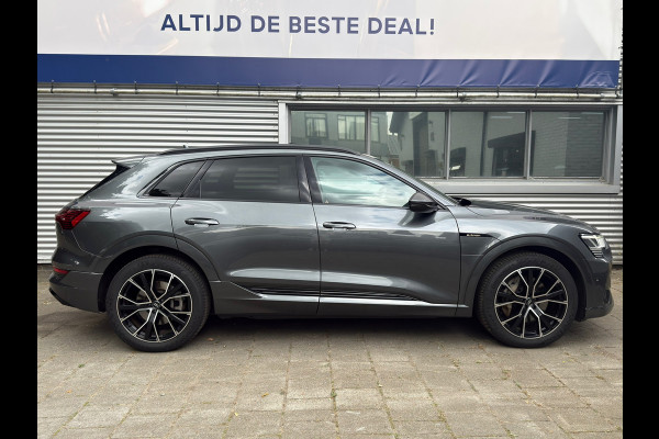 Audi e-tron E-tron 50 quattro Launch edition Black S-Line l 86% SOH l Pano l Camera l Trekhaak l