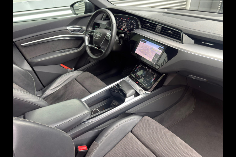 Audi e-tron E-tron 50 quattro Launch edition Black S-Line l 86% SOH l Pano l Camera l Trekhaak l