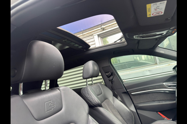 Audi e-tron E-tron 50 quattro Launch edition Black S-Line l 86% SOH l Pano l Camera l Trekhaak l