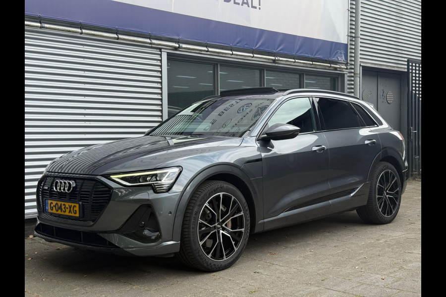 Audi e-tron E-tron 50 quattro Launch edition Black S-Line l 86% SOH l Pano l Camera l Trekhaak l