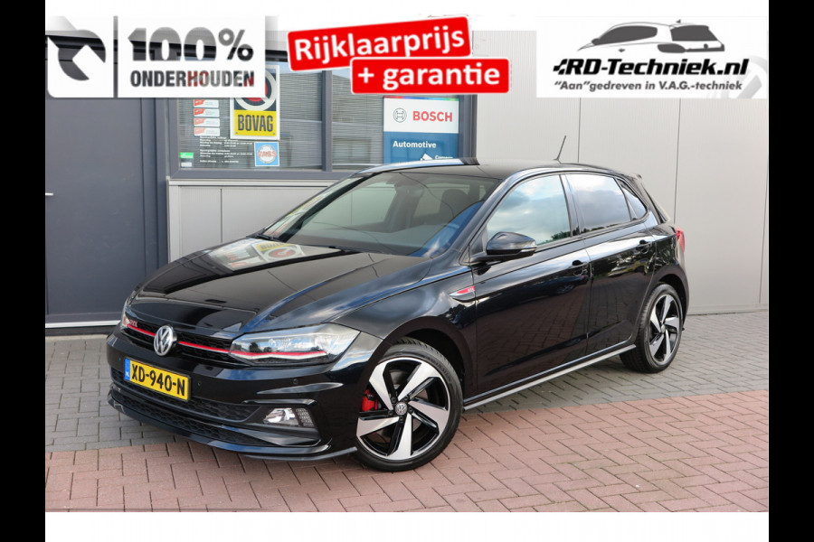 Volkswagen Polo 2.0 TSI GTI 147kw 200PK DSG Led, Virtual cockpit , Stoelverwarming , Navi , Carplay, PDC, Schakelflippers , Camera ,Adaptive cruise  , etc. (Recent onderhouden , historie volledig bekend)