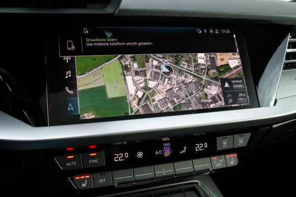 Audi A3 Sportback 35 1.5 TFSI S Edition One S-line 150pk S-Tronic Lederen kuipstoelen|Virtual Cockpit|Panoramadak|LED Matrix|Black