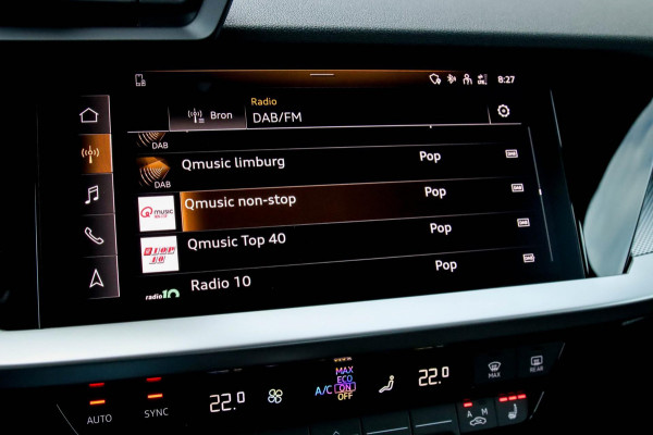Audi A3 Sportback 35 1.5 TFSI S Edition One S-line 150pk S-Tronic Lederen kuipstoelen|Virtual Cockpit|Panoramadak|LED Matrix|Black