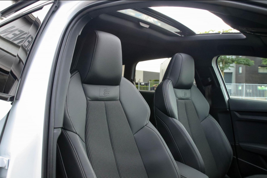 Audi A3 Sportback 35 1.5 TFSI S Edition One S-line 150pk S-Tronic Lederen kuipstoelen|Virtual Cockpit|Panoramadak|LED Matrix|Black