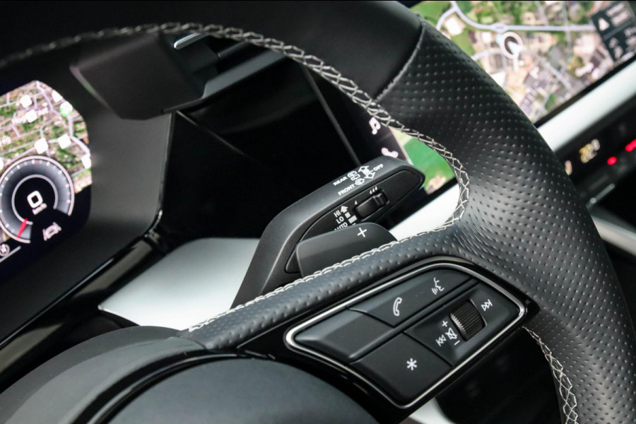Audi A3 Sportback 35 1.5 TFSI S Edition One S-line 150pk S-Tronic Lederen kuipstoelen|Virtual Cockpit|Panoramadak|LED Matrix|Black