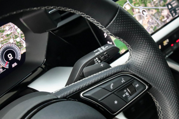 Audi A3 Sportback 35 1.5 TFSI S Edition One S-line 150pk S-Tronic Lederen kuipstoelen|Virtual Cockpit|Panoramadak|LED Matrix|Black