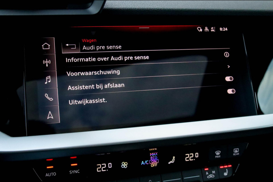 Audi A3 Sportback 35 1.5 TFSI S Edition One S-line 150pk S-Tronic Lederen kuipstoelen|Virtual Cockpit|Panoramadak|LED Matrix|Black