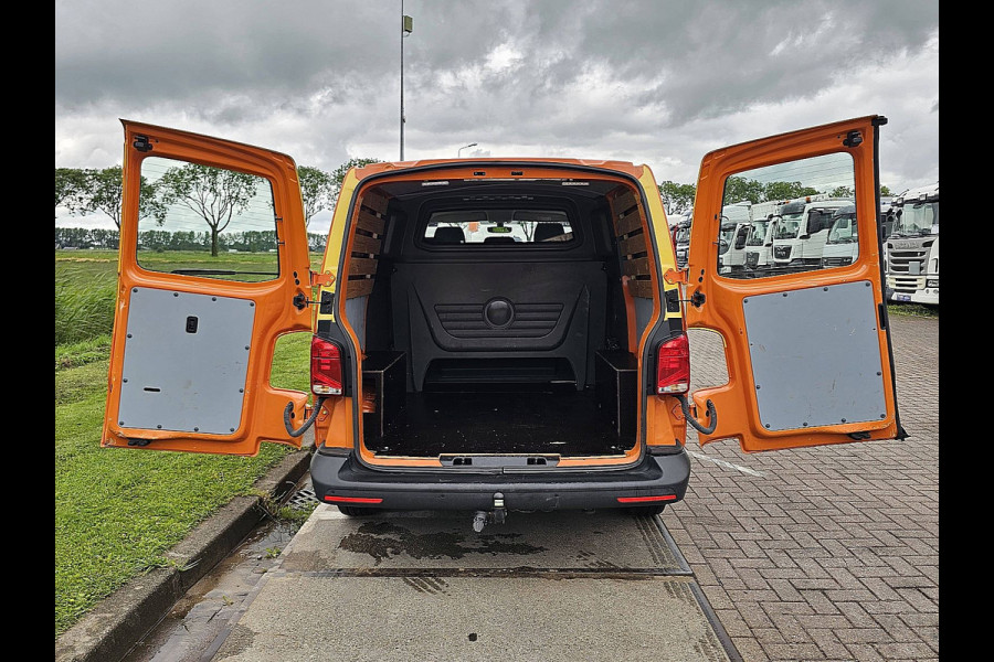 Volkswagen Transporter 2.0 TDI L1H1 28 Highline Dubbel cabine, Airco, Cruisecontrol, DSG automaat,  EURO6, Carplay, org NL, Trekhaak