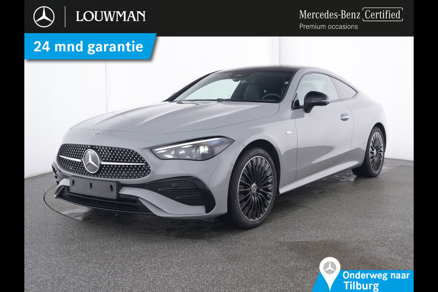 Mercedes-Benz CLE Coupé 300 e AMG Plug-In Hybride AMG Line Premium | Night Pakket | Panorama Schuif-Kanteldak | Stoel en Stuurverwarming | Memory Stoelen. Inclusief 24 maanden MB Certified garantie voor Europa.