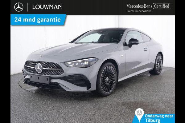 Mercedes-Benz CLE Coupé 300 e AMG Plug-In Hybride AMG Line Premium | Night Pakket | Panorama Schuif-Kanteldak | Stoel en Stuurverwarming | Memory Stoelen. Inclusief 24 maanden MB Certified garantie voor Europa.