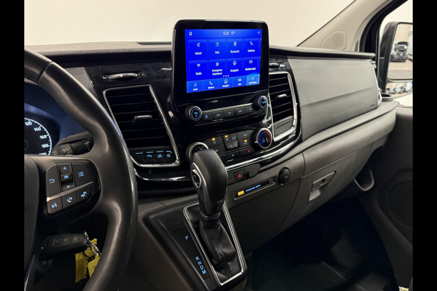 Ford Transit Custom 300 2.0 TDCI L2H1 Limited Dubbele cabine Automaat Navigatie Airco 2 Schuifdeuren Trekhaak PDC Carplay DAB