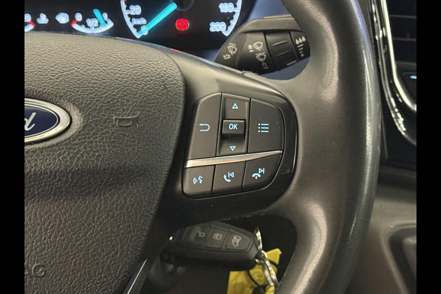Ford Transit Custom 300 2.0 TDCI L2H1 Limited Dubbele cabine Automaat Navigatie Airco 2 Schuifdeuren Trekhaak PDC Carplay DAB