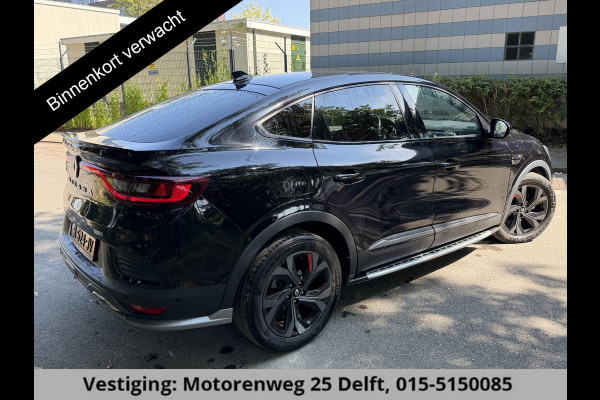 Renault Arkana 1.6 HYBRID 145PK R.S LINE GARANTIE TOT 2032* BIJNA 2023 !PANORAMA-DAK . STOEL & STUUR VERWARMING . NAVIGATIE . PARKEERSENSOREN .