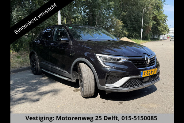 Renault Arkana 1.6 HYBRID 145PK R.S LINE GARANTIE TOT 2032* BIJNA 2023 !PANORAMA-DAK . STOEL & STUUR VERWARMING . NAVIGATIE . PARKEERSENSOREN .