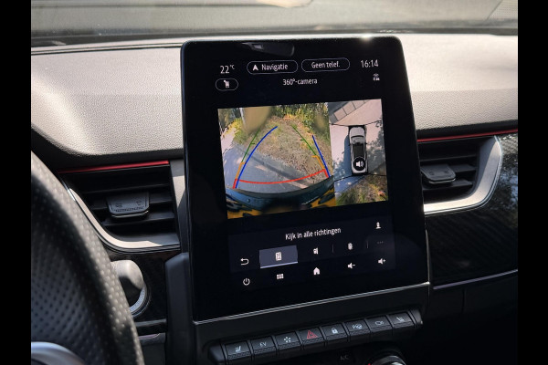 Renault Arkana 1.6 HYBRID 145PK R.S LINE GARANTIE TOT 2032* BIJNA 2023 !PANORAMA-DAK . STOEL & STUUR VERWARMING . NAVIGATIE . PARKEERSENSOREN .