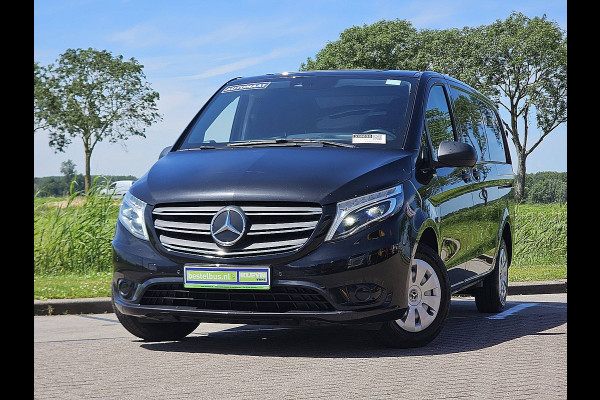 Mercedes-Benz Vito 114 CDI Lang L2 LED Airco/ECC Automaat Adaptieve Cruise Bumpers-Kleur Achterdeuren 2xZijdeuren Navi Euro6