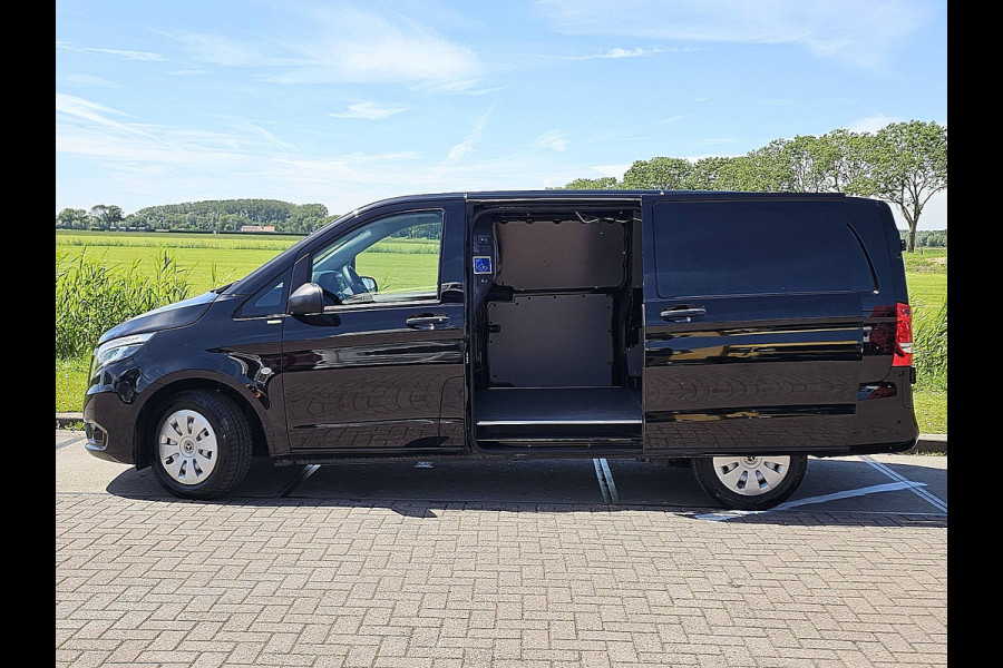 Mercedes-Benz Vito 114 CDI Lang L2 LED Airco/ECC Automaat Adaptieve Cruise Bumpers-Kleur Achterdeuren 2xZijdeuren Navi Euro6