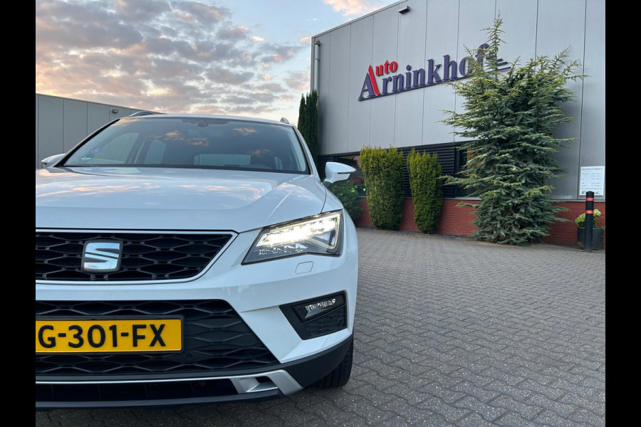 Seat Ateca 1.5 TSI Style, stoelverw. , cruise, automatische trekhaak, el. achterklep.