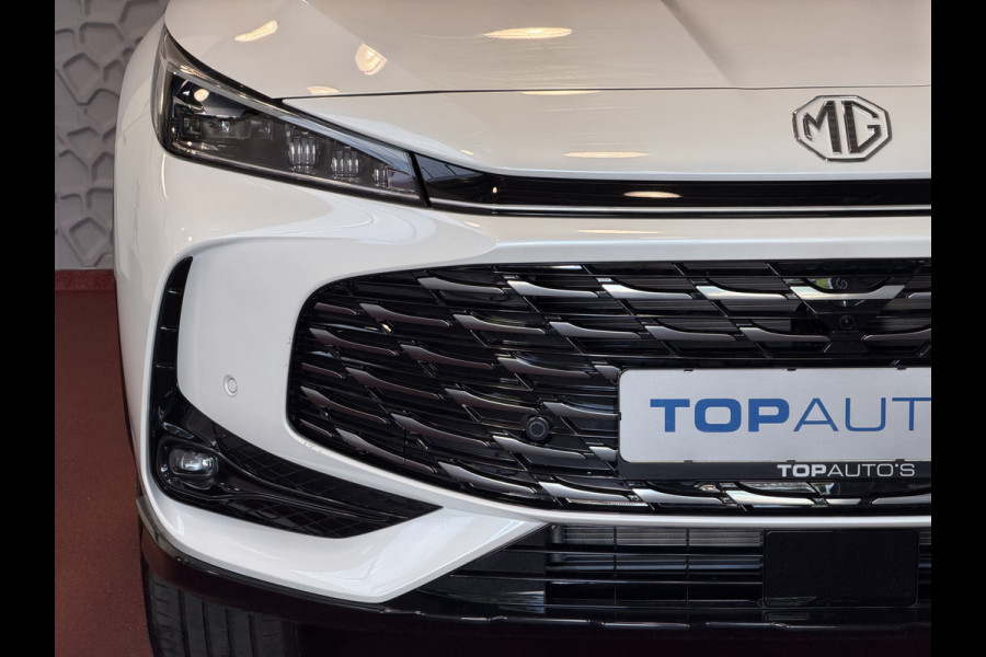 MG MG HS PHEV 1.5 TGDI LUXURY PHEV PLUG-IN HYBRIDE | LEER | 272PK NIEUWE AUTO | >1.000 KM TOTAAL BEREIK | 360° CAMERA | ELEKTRISCHE ACHTERKLEP