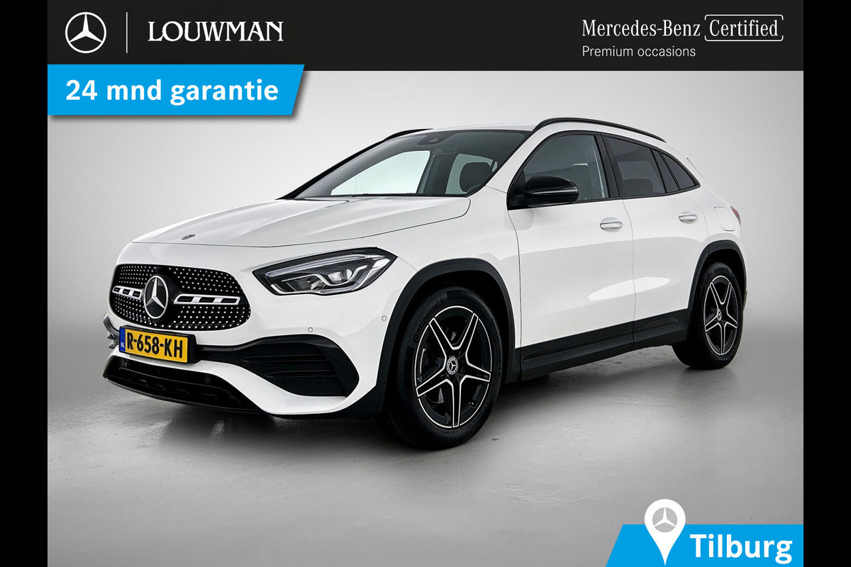 Mercedes-Benz GLA 180 AMG Line Premium | Night Pakket | Ledkoplampen | Parkeerpakket met achteruitrijcamera | Sfeerverlichting. Inclusief 24 maanden Mercedes-Benz Certified garantie voor Europa.