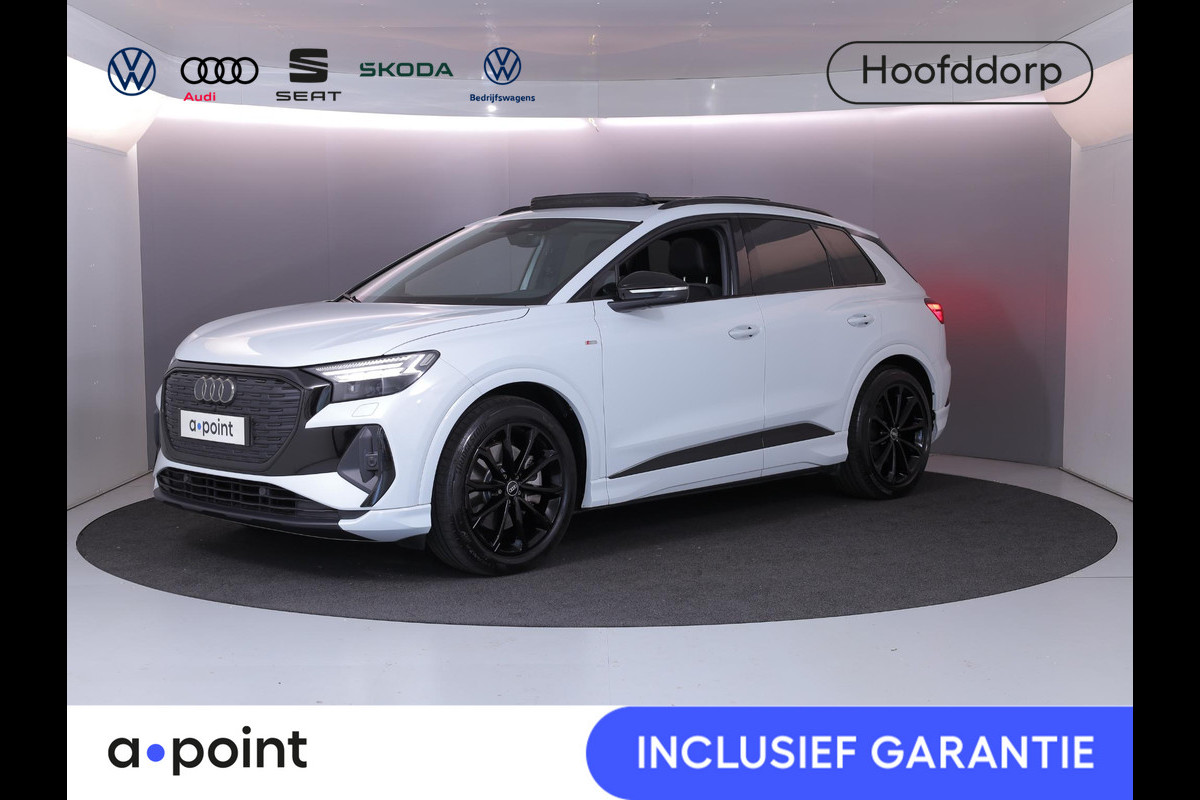 Audi Q4 e-tron 40 S line 77 kWh 204pk | SOH 91,30% | Panoramadak | Lederen bekleding | Lichtmetalen velgen | Matrix Led