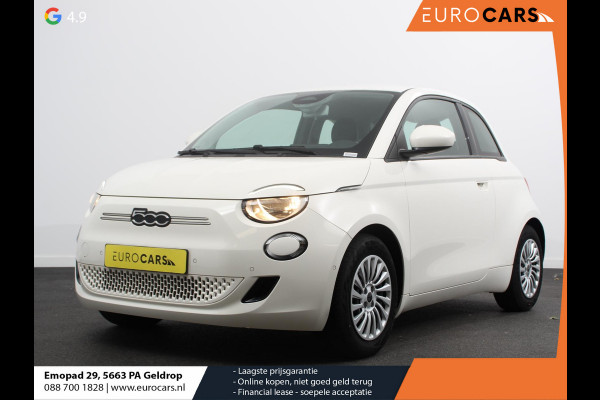 Fiat 500E Urban 42 kWh Airco Climate control 360 Camera Stoelverwarming Keyless Wireless CarPlay Dodehoek Assistant 85 kW Charger Actieradius 320km WLTP