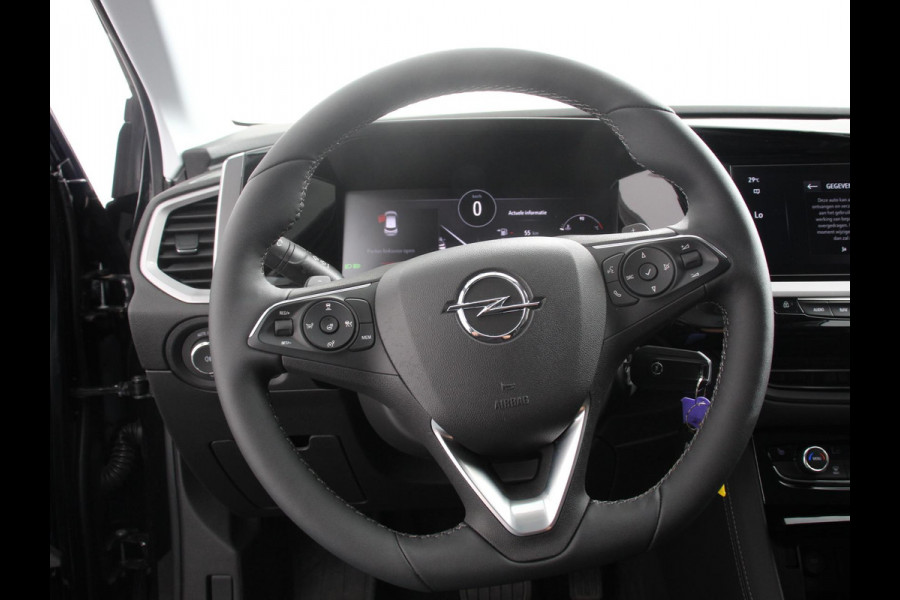 Opel Grandland 1.2 Turbo GS Automaat Navigatie Apple Carplay/Android Auto Camera Parkeersensoren Adaptive Cruise Control Dodehoekdetectie Stoel-en stuurverwarming Climate Control Lichtmetalen velgen