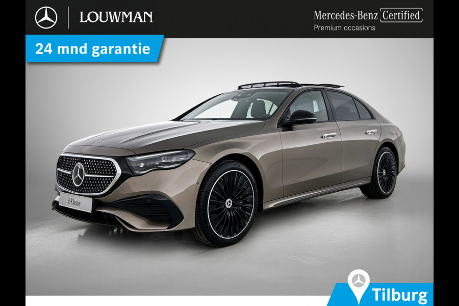 Mercedes-Benz E-Klasse 300 e Sport Edition | Premium pakket | Rijassistentie pakket Plus | Winter pakket | Nightpakket | Trekhaak | 20 inch AMG velgen | Panoramaschuifdak | 360°-camera | Burmester® 4D sound system |
