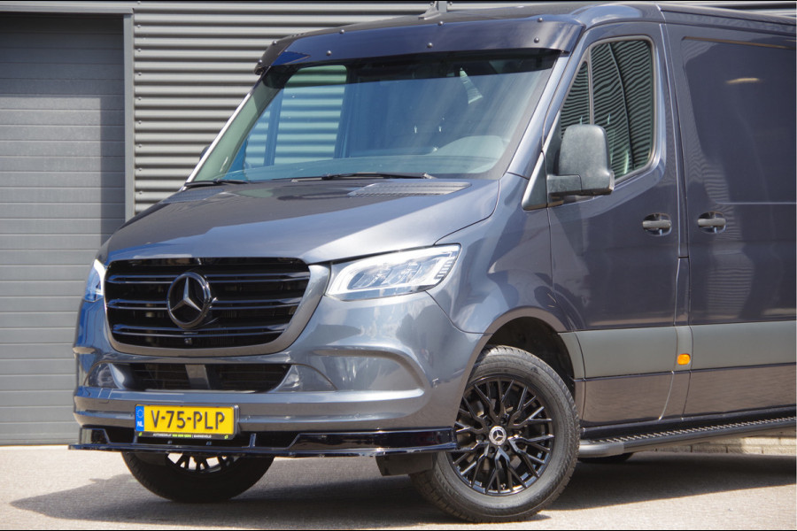 Mercedes-Benz Sprinter 319 3.0 CDI V6 L2H1 MARGE! AUT. LED, 2X SCHUIFDEUR, 3.5T TREKHAAK, LEDER, ADAPT. CRUISE, 360 CAMERA, NAVI, CLIMA, STOELVERWARMIN