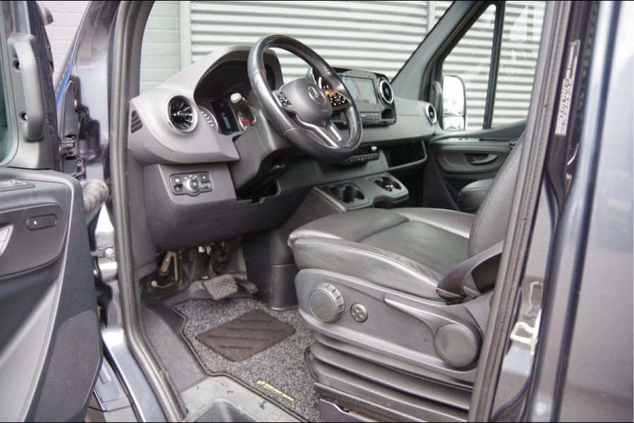 Mercedes-Benz Sprinter 319 3.0 CDI V6 L2H1 MARGE! AUT. LED, 2X SCHUIFDEUR, 3.5T TREKHAAK, LEDER, ADAPT. CRUISE, 360 CAMERA, NAVI, CLIMA, STOELVERWARMIN