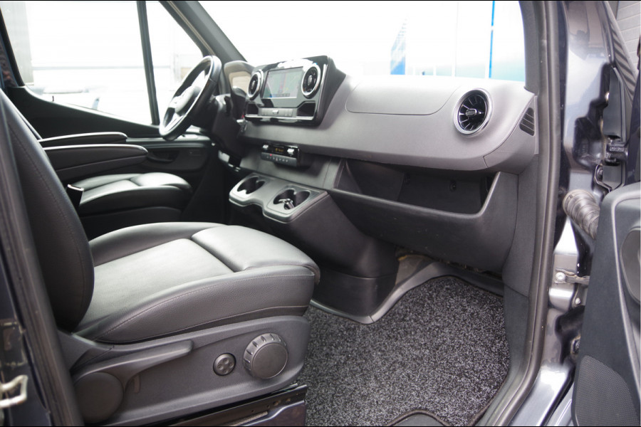 Mercedes-Benz Sprinter 319 3.0 CDI V6 L2H1 MARGE! AUT. LED, 2X SCHUIFDEUR, 3.5T TREKHAAK, LEDER, ADAPT. CRUISE, 360 CAMERA, NAVI, CLIMA, STOELVERWARMIN