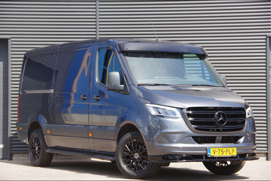 Mercedes-Benz Sprinter 319 3.0 CDI V6 L2H1 MARGE! AUT. LED, 2X SCHUIFDEUR, 3.5T TREKHAAK, LEDER, ADAPT. CRUISE, 360 CAMERA, NAVI, CLIMA, STOELVERWARMIN