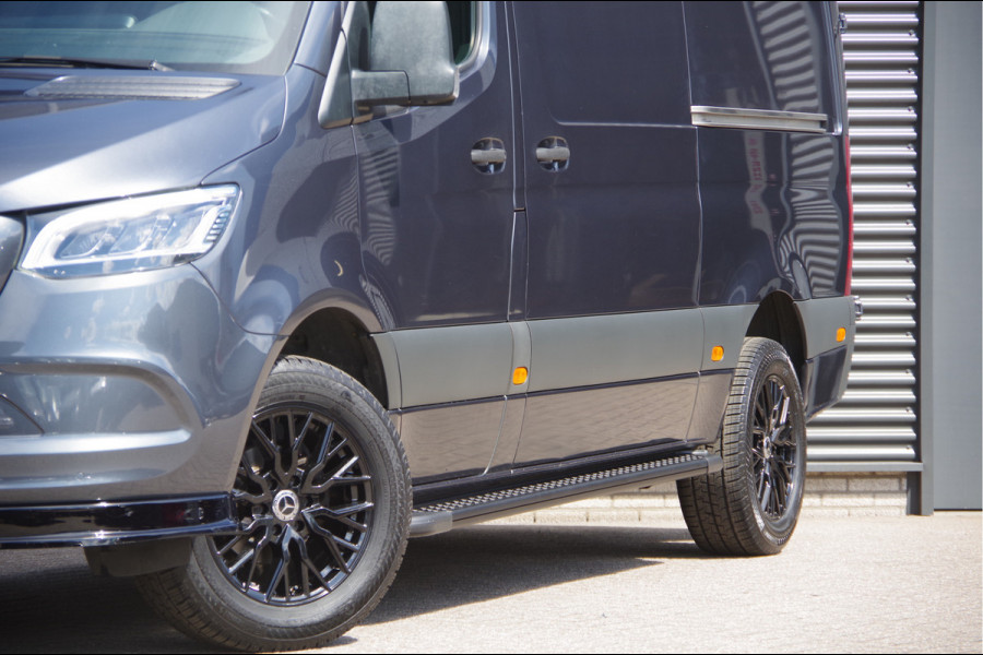 Mercedes-Benz Sprinter 319 3.0 CDI V6 L2H1 MARGE! AUT. LED, 2X SCHUIFDEUR, 3.5T TREKHAAK, LEDER, ADAPT. CRUISE, 360 CAMERA, NAVI, CLIMA, STOELVERWARMIN
