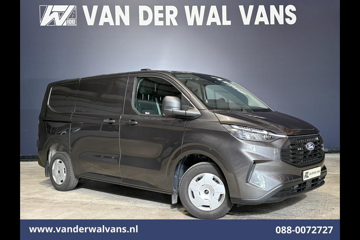 Ford Transit Custom 2.0 TDCI 136pk L1H1 Euro6 Airco | Camera | Navigatie | LED | Apple Carplay | Adaptieve Cruisecontrol Android Auto, Verwarmde voorruit, Stoelverwarming, Parkeersensoren, Bijrijdersbank, 2590kg trekvermogen