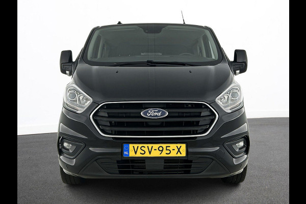 Ford Transit Custom 300 2.0 TDCI L2H1 Limited Dubbele cabine Automaat Navi Airco 2x Schuifdeuren Trekhaak Parkeersensoren Carplay