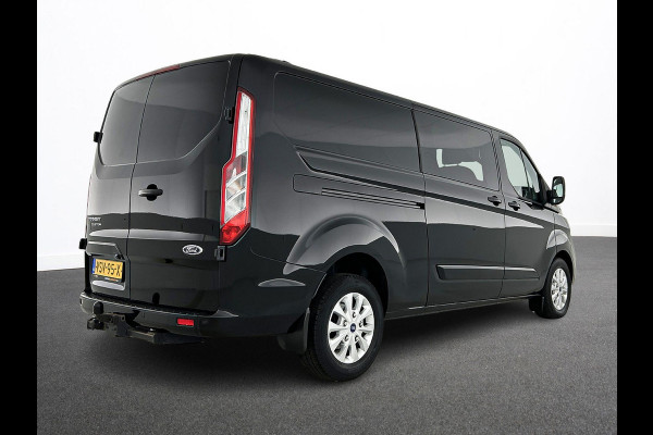 Ford Transit Custom 300 2.0 TDCI L2H1 Limited Dubbele cabine Automaat Navi Airco 2x Schuifdeuren Trekhaak Parkeersensoren Carplay